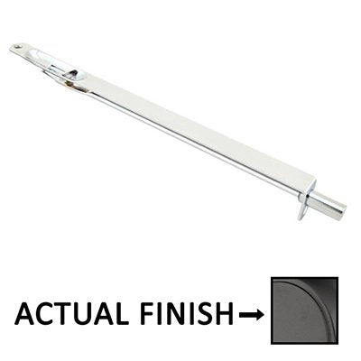 Door Accessories Collection 12" Flush Bolt with Radius Corners  by Emtek