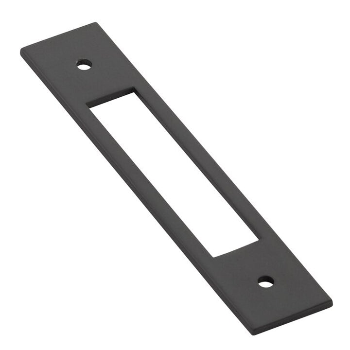 Modern Cabinet Hardware Collection 4" Centers Backplate for Pull  by Emtek