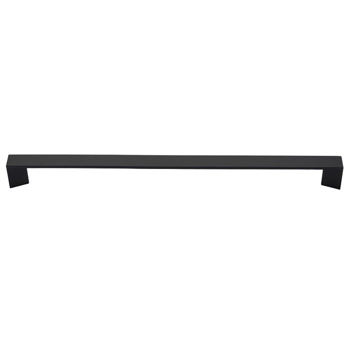 12" Concealed Surface Mount Trinity Appliance Pull in Flat Black by Emtek