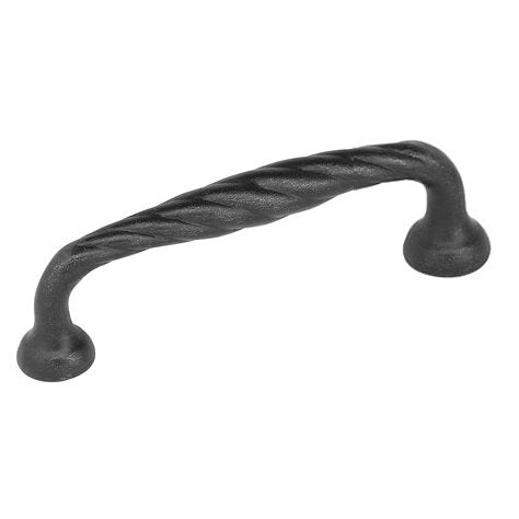 Tuscany Bronze Collection 3 1/2" Centers Twist Pull by Emtek