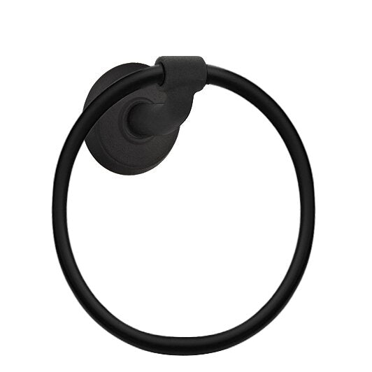 Wrought Steel Collection #2 Round Towel Ring  by Emtek