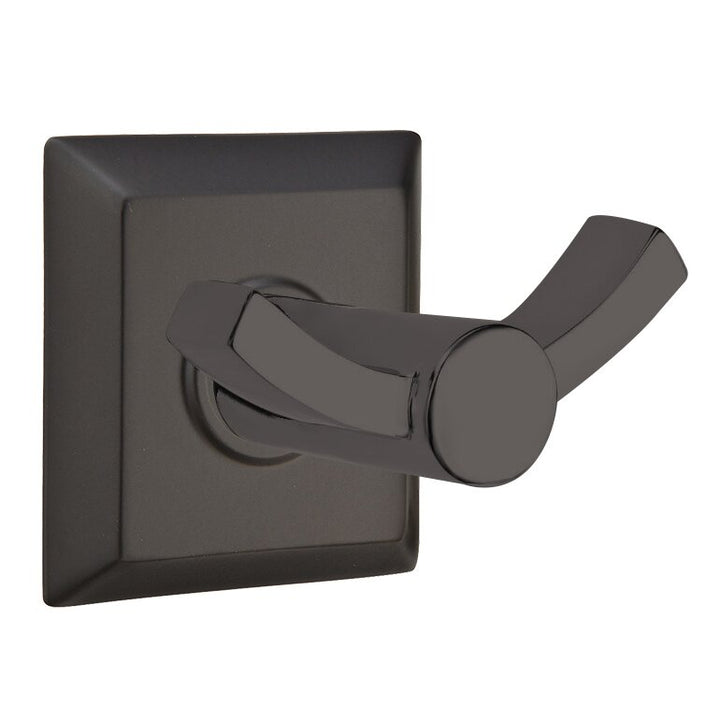 Modern Brass Collection Quincy Double Hook by Emtek