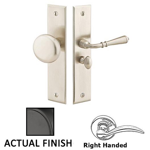 Door Accessories Collection Right Hand Rectangular Style Screen Door Lock by Emtek