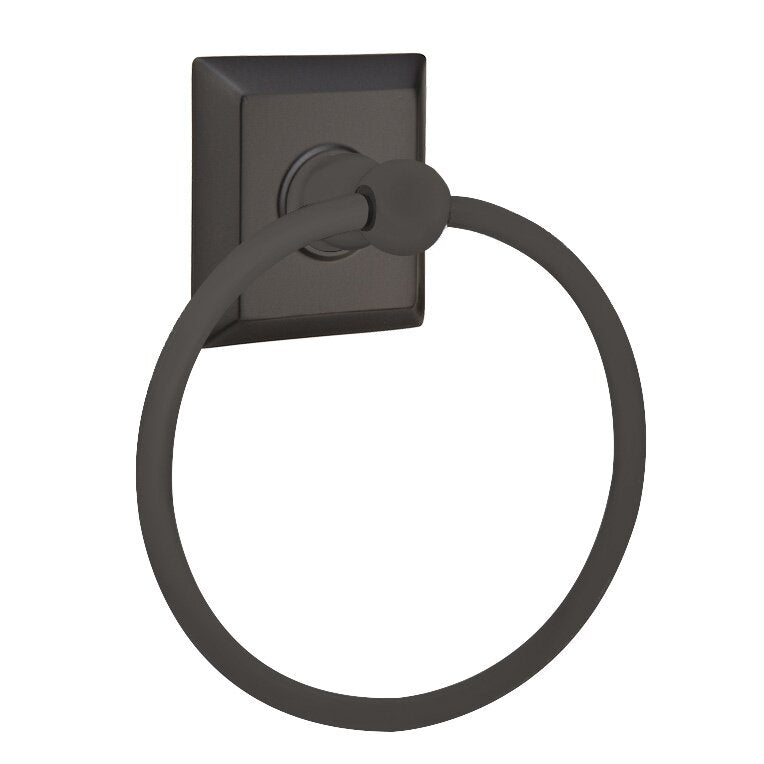 Traditional Brass Collection Quincy Towel Ring  by Emtek