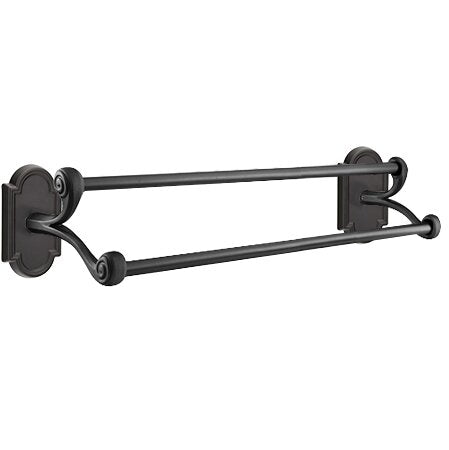 Tuscany Bronze Collection #11 24" Double Towel Bar  by Emtek