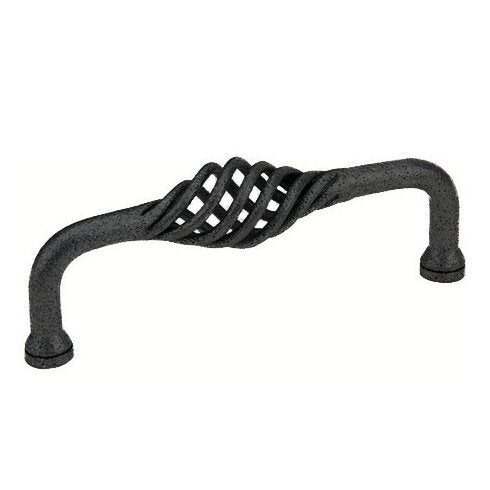 Wrought Steel Collection 3" Centers Lafayette Pull  by Emtek