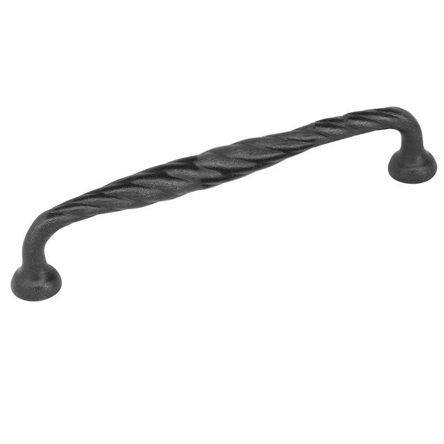 Tuscany Bronze Collection 10" Centers Twist Pull  by Emtek