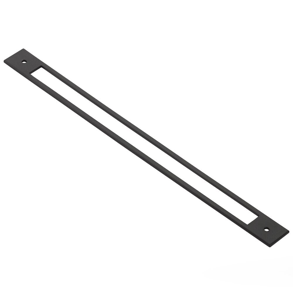 Modern Cabinet Hardware Collection 12" Centers Backplate for Pull  by Emtek