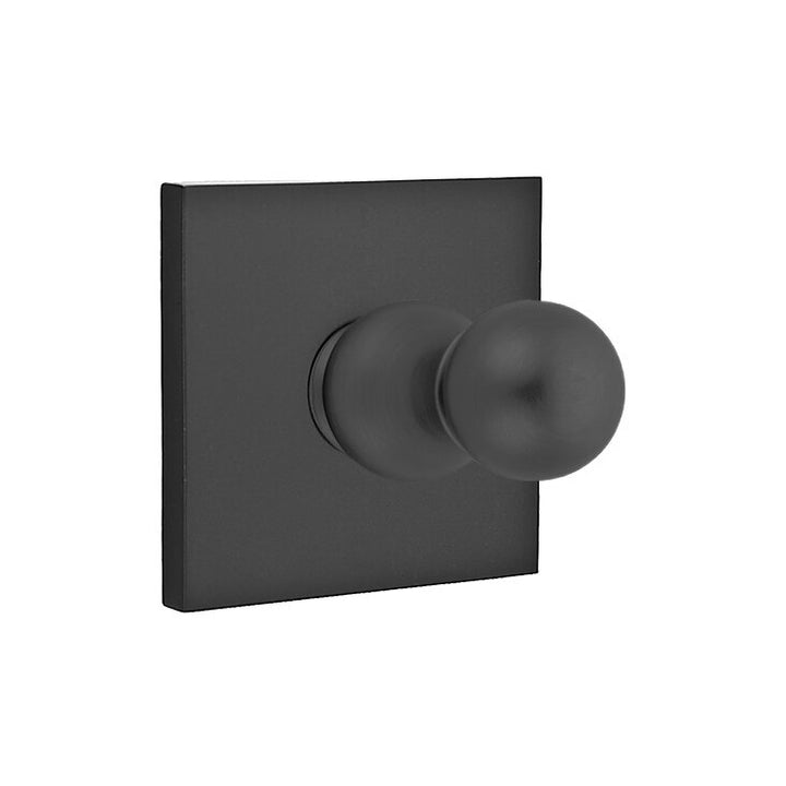 Traditional Brass Collection Square Single Hook  by Emtek