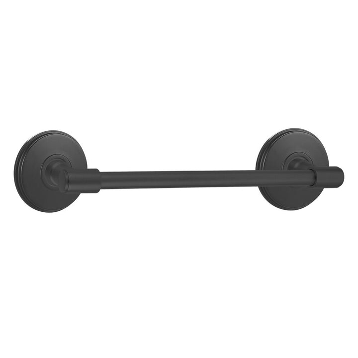 Transitional Brass Collection 30" Towel Bar with Watford Rosetteby Emtek