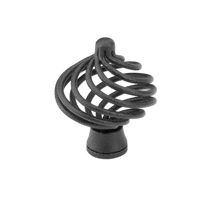 Wrought Steel Collection 1 1/2" Diameter Flanders Knob by Emtek