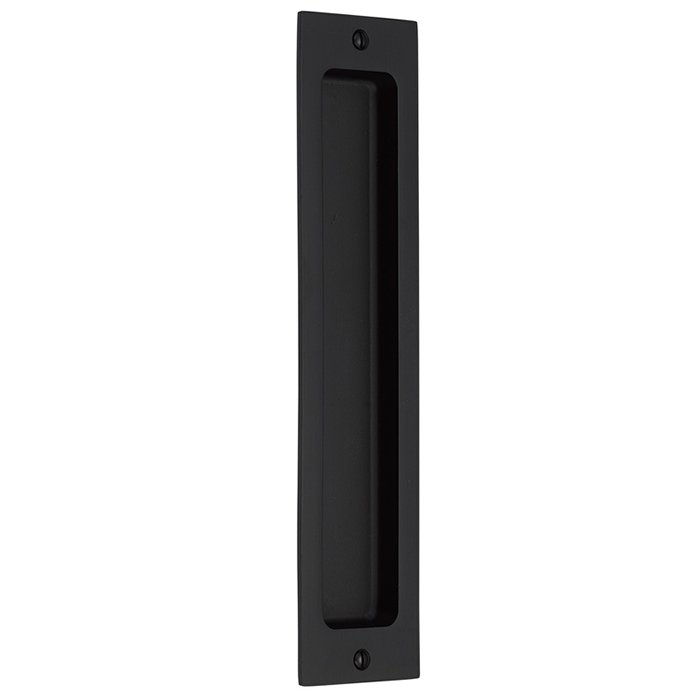 Rustic Modern Cabinet Hardware Collection 10" Modern Rectangular Flush Pull  by Emtek