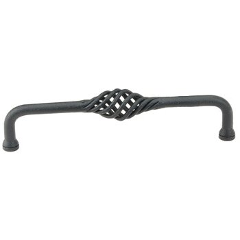 Wrought Steel Collection 6" Centers Lafayette Fixed Pull by Emtek