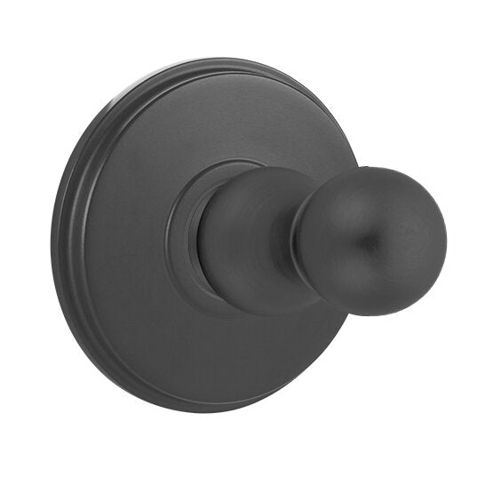 Traditional Brass Collection Single Hook with Watford Rosette  by Emtek