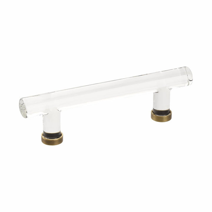 4" Centers Bar Pull by EMTEK-CRYSTAL