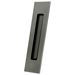 Deltana Architectural Hardware Flush Pull, Rectangular, HD, 7" x 1-7/8" x 3/8", Solid Brass