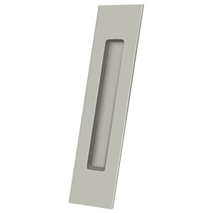 Deltana Architectural Hardware Flush Pull, Rectangular, HD, 10" x 2-1/4" x 1/2", Solid Brass