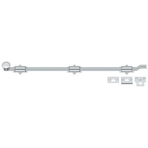 DELTANA HARDWARE 26" Surface Bolt w/ Off-set, HD