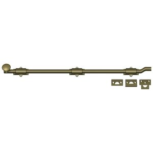DELTANA HARDWARE 26" Surface Bolt w/ Off-set, HD