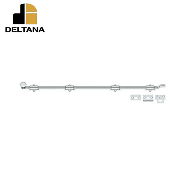 DELTANA HARDWARE 42" Surface Bolt w/ Off-set, HD