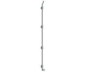 DELTANA HARDWARE 42" Modern Offset Surface Bolt, HD, Solid Brass