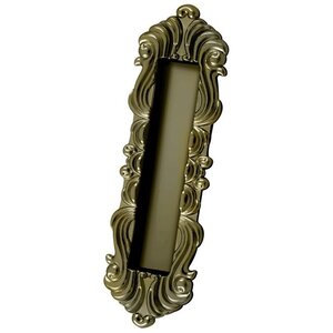 Deltana Architectural Hardware Flush Pull, Victorian, HD, 7" x 2-1/4" x 5/8", Solid Brass