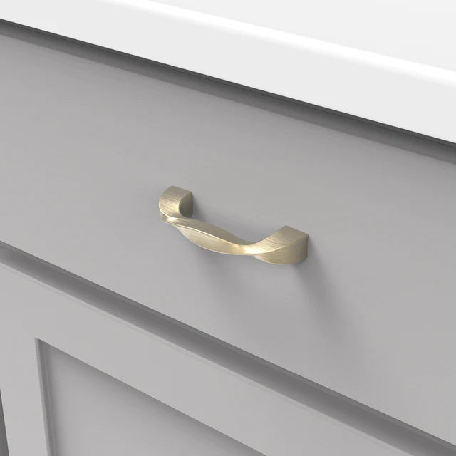 Hickory Hardware 3  inch (76mm) Twist Cabinet Pull