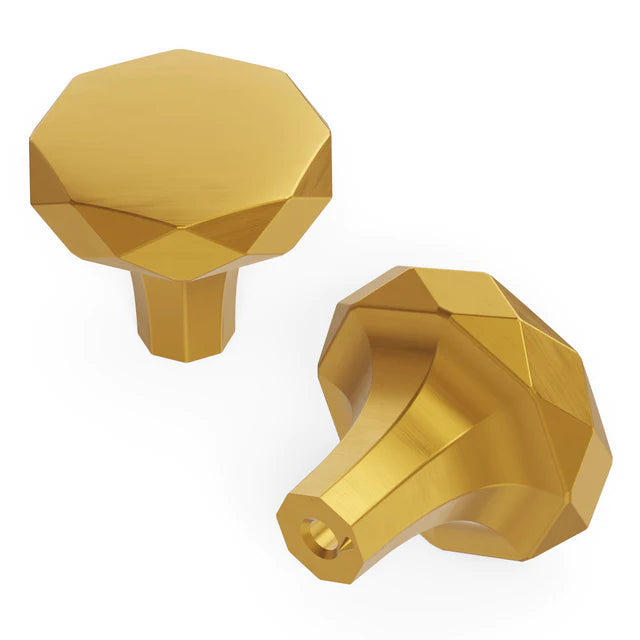 Hickory Hardware 1-1/4 inch (32mm) Round Karat Knob