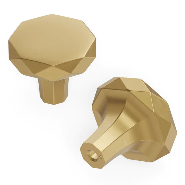 Hickory Hardware 1-1/4 inch (32mm) Round Karat Knob