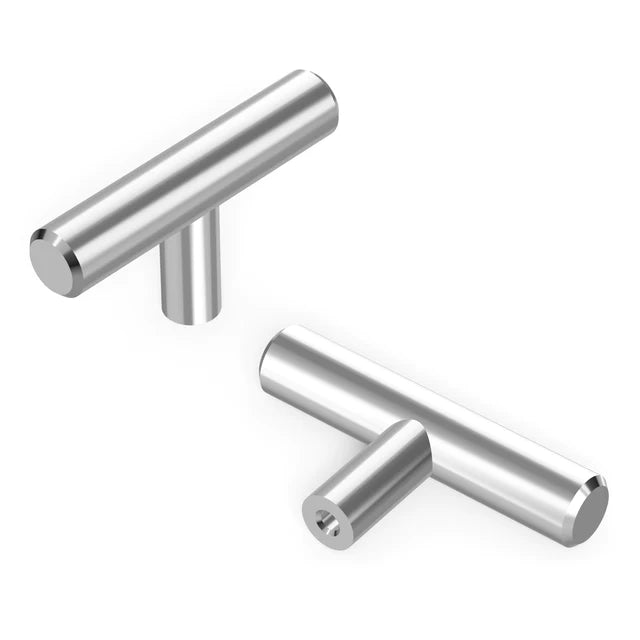 Hickory Hardware 2-3/8 inch (60mm) Bar Pull T-Knob Cabinet Knob Hardware