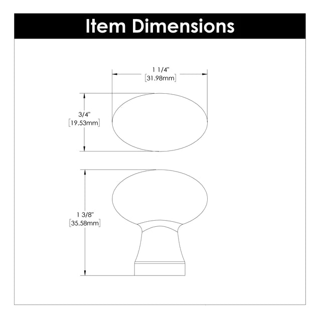 Hickory Hardware 1-1/4 inch (32mm) Crystal Palace Cabinet Knob Glass with Satin Nickel