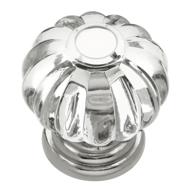 Hickory Hardware 1-1/8 inch (29mm) Crystal Palace Cabinet Knob