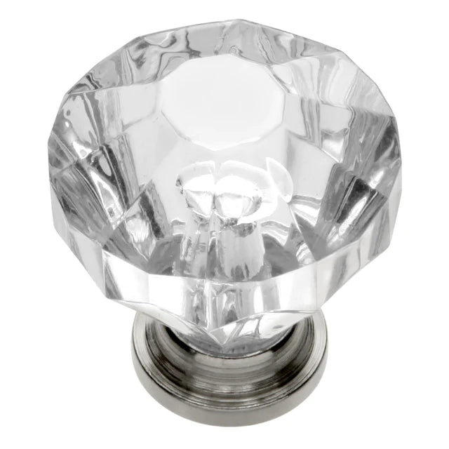 Hickory Hardware 1-1/4 inch (32mm) Crystal Palace Cabinet Knob