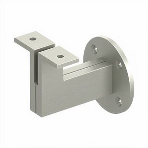 Deltana Architectural Hardware Modern Handrail Bracket, 3-1/4" Projection, Heavy Duty