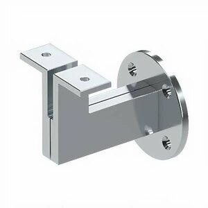 Deltana Architectural Hardware Modern Handrail Bracket, 3-1/4" Projection, Heavy Duty