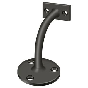 Deltana Architectural Hardware Home Accessories Hand Rail Brackets, 3" Projection Light Duty