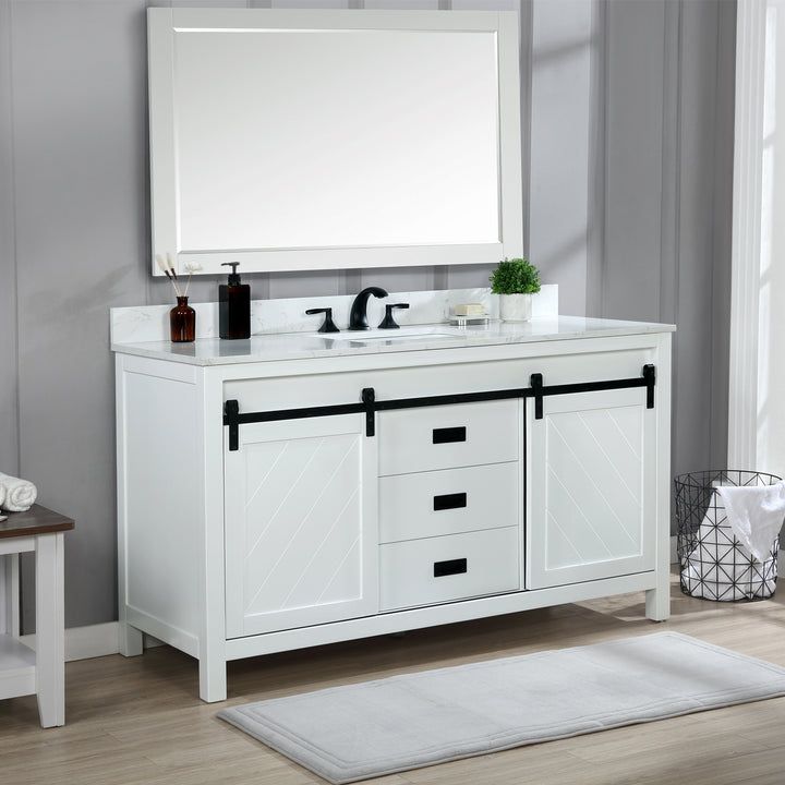 Kinsley 60" Single Bathroom Vanity Set