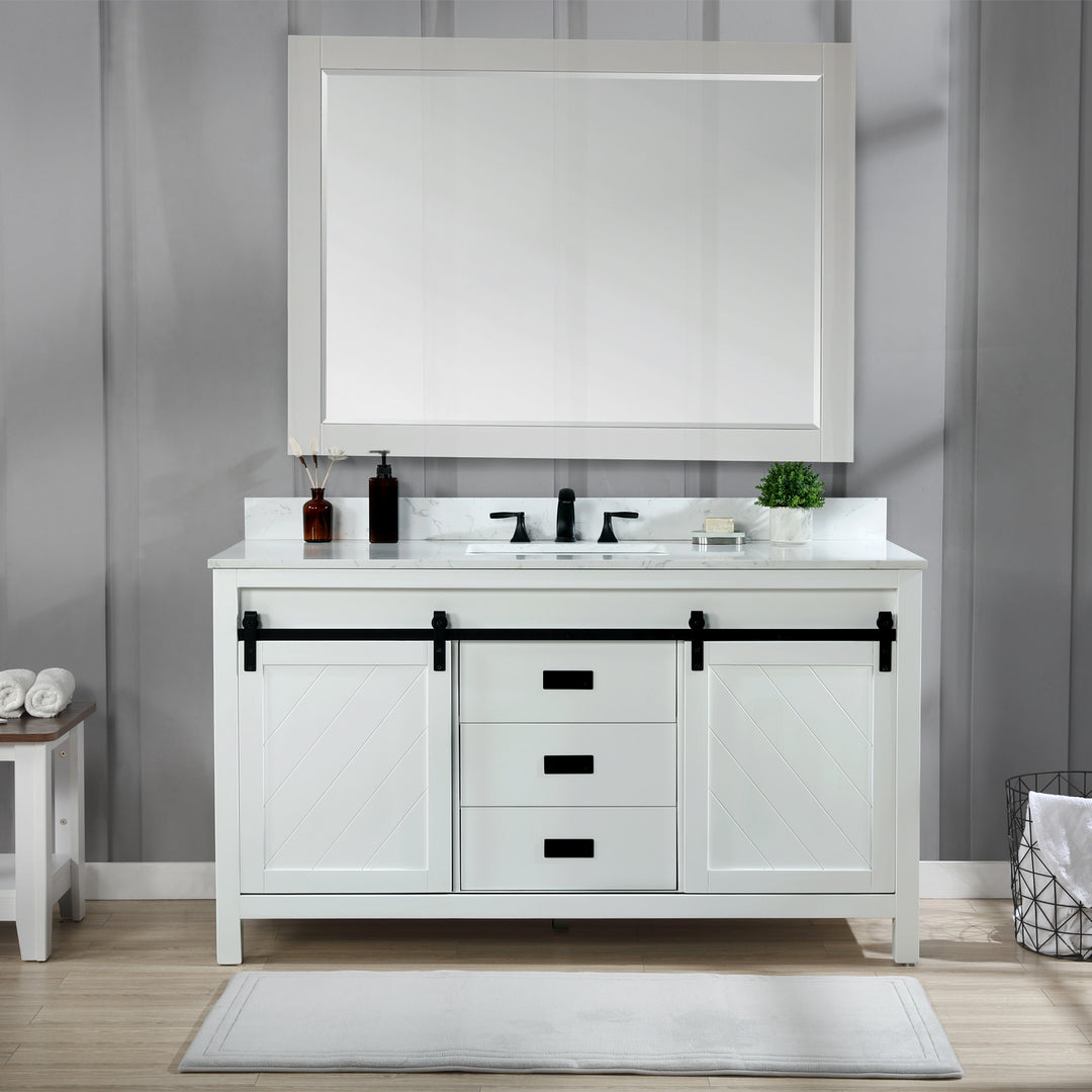 Kinsley 60" Single Bathroom Vanity Set