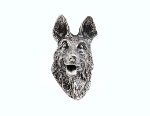 Buck Snort Lodge German Shepherd Dog Cabinet Knob