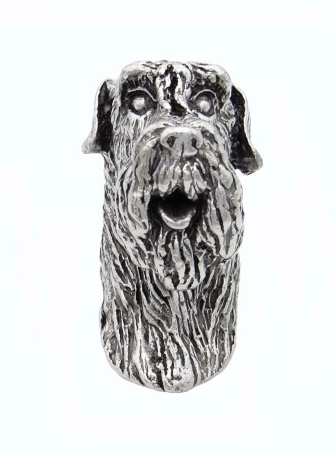 Buck Snort Lodge Schnauzer   Dog Cabinet Knob