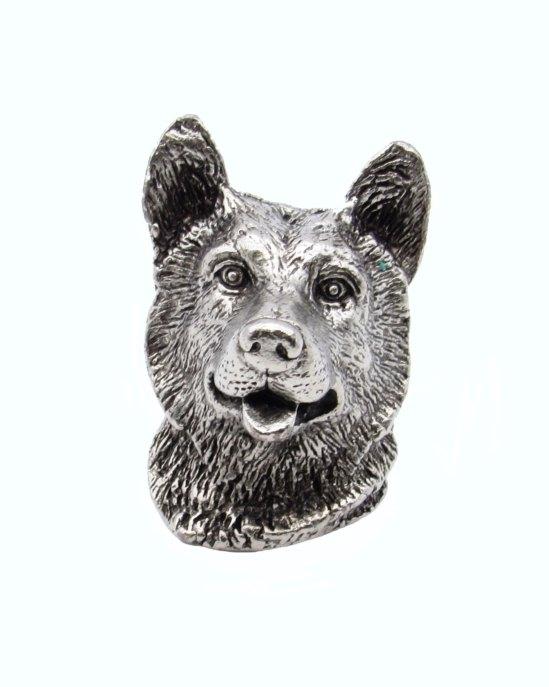 Buck Snort Lodge Siberian Husky Dog Cabinet Knob