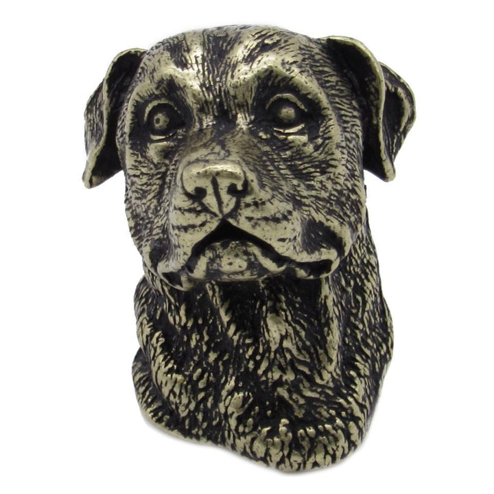 Buck Snort Lodge Rottweiler  Dog Cabinet Knob