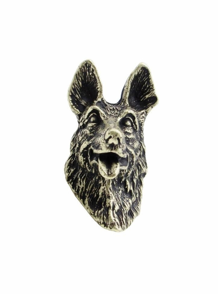 Buck Snort Lodge German Shepherd Dog Cabinet Knob