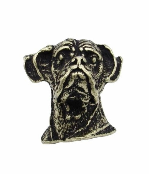 Buck Snort Lodge Boxer Dog Cabinet Knob