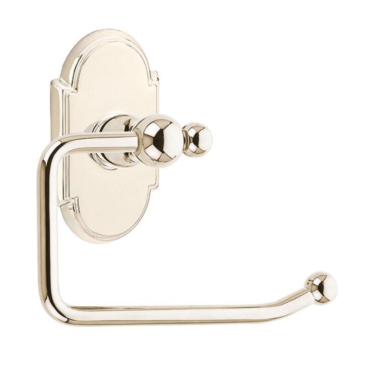 Traditional Brass Collection Arched Tissue Holder  by Emtek