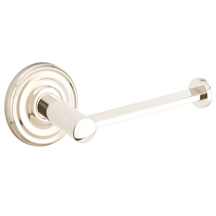 Modern Brass Collection Small Regular Tissue Holder  by Emtek