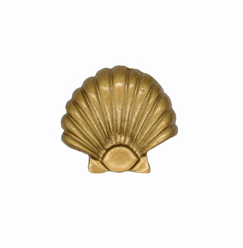 Buck Snort Lodge Decorative Hardware Cabinet Knobs and Pulls Large Seashell