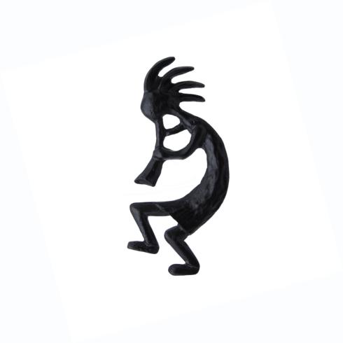 Buck Snort Lodge Hardware Kokopelli Cabinet Knob Facing Left