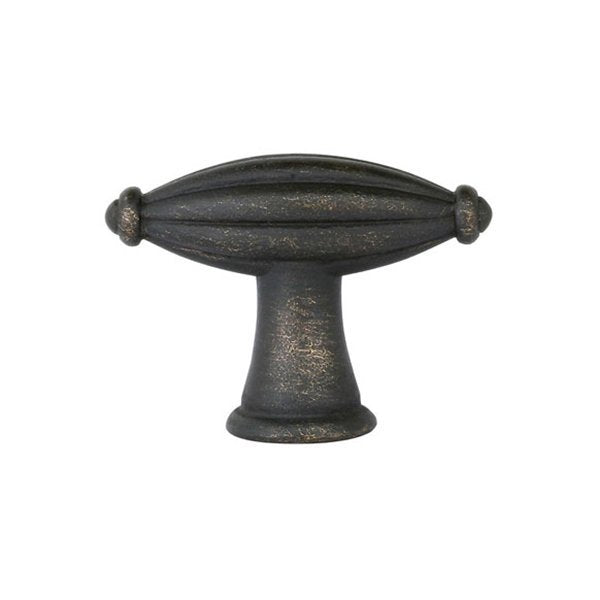 Tuscany Bronze Collection 1 3/4" Long Fluted Knob by Emtek