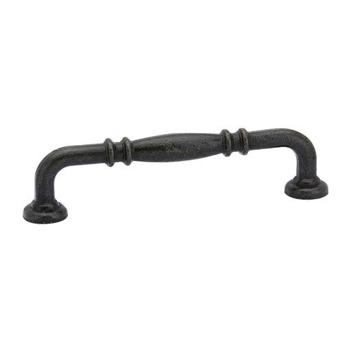 Tuscany Bronze Collection 4" Centers Ribbed Pull  by Emtek